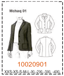 MOLDE CHAQUETAS - MUJER - 1