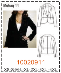 MOLDE CHAQUETAS - MUJER - 1 - Imagen 6