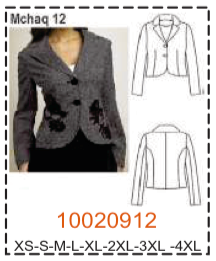 MOLDE CHAQUETAS - MUJER - 1 - Imagen 7