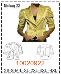 MOLDE CHAQUETAS - MUJER - 1 - Imagen 22
