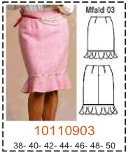 MOLDE FALDAS - MUJER - 1 - Imagen 3