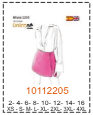 MOLDE FALDAS - NIÑA - MUJER - Imagen 4