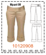MOLDE PANTALONES - MUJER - 1 - Imagen 8