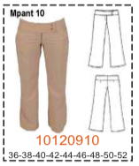 MOLDE PANTALONES - MUJER - 1 - Imagen 10