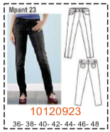 MOLDE PANTALONES - MUJER - 1 - Imagen 23