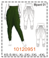 MOLDE PANTALONES MUJER - 2