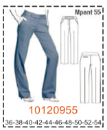 MOLDE PANTALONES MUJER - 2 - Imagen 5