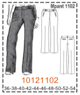 MOLDE PANTALONES MUJER - 2 - Imagen 16