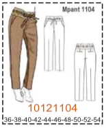 MOLDE PANTALONES MUJER - 2 - Imagen 18