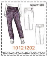 MOLDE PANTALONES MUJER - 2 - Imagen 31