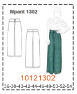 MOLDE PANTALONES MUJER - 3 - Imagen 2