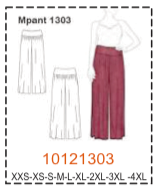 MOLDE PANTALONES MUJER - 3 - Imagen 3