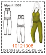 MOLDE PANTALONES MUJER - 3 - Imagen 8