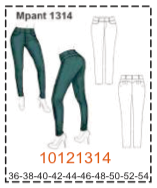 MOLDE PANTALONES MUJER - 3 - Imagen 14