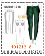 MOLDE PANTALONES MUJER - 3 - Imagen 18