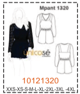 MOLDE PANTALONES MUJER - 3 - Imagen 20