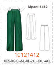 MOLDE PANTALONES MUJER - 3 - Imagen 35