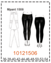 MOLDE PANTALONES MUJER - 3 - Imagen 42