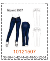 MOLDE PANTALONES MUJER - 3 - Imagen 43