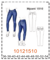 MOLDE PANTALONES MUJER - 3 - Imagen 46