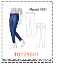 MOLDE PANTALONES MUJER - 3 - Imagen 50