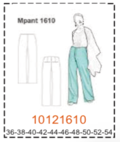 MOLDE PANTALONES MUJER - 4 - Imagen 6