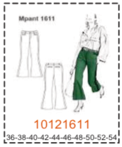 MOLDE PANTALONES MUJER - 4 - Imagen 7