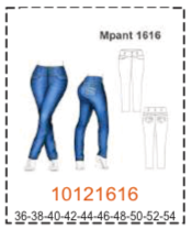MOLDE PANTALONES MUJER - 4 - Imagen 11