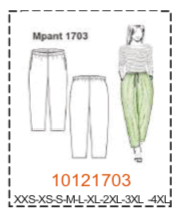 MOLDE PANTALONES MUJER - 4 - Imagen 14