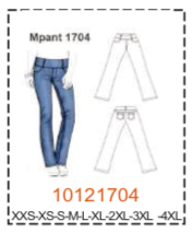 MOLDE PANTALONES MUJER - 4 - Imagen 15