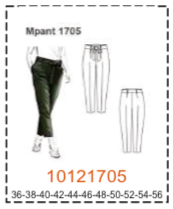 MOLDE PANTALONES MUJER - 4 - Imagen 16