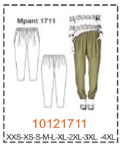 MOLDE PANTALONES MUJER - 4 - Imagen 22