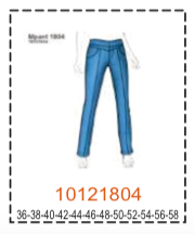 MOLDE PANTALONES MUJER - 4 - Imagen 27