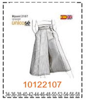 MOLDE PANTALONES MUJER - 5 - Imagen 4