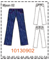 MOLDE PANTALONES MUJER - 5 - Imagen 49
