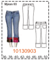 MOLDE PANTALONES MUJER - 5 - Imagen 50
