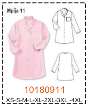 MOLDE PIJAMA MUJER 1 - Imagen 11