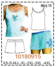 MOLDE PIJAMA MUJER 1 - Imagen 15