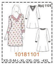 MOLDE PIJAMA MUJER 1 - Imagen 21