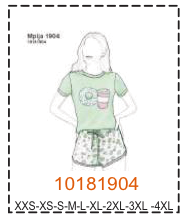 MOLDE PIJAMA MUJER 1 - Imagen 33