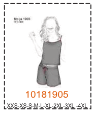 MOLDE PIJAMA MUJER 1 - Imagen 34
