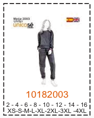 MOLDE PIJAMA MUJER 1 - Imagen 37