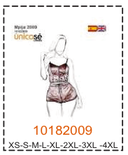 MOLDE PIJAMA MUJER 1 - Imagen 43