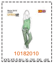 MOLDE PIJAMA MUJER 1 - Imagen 44