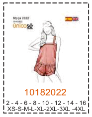 MOLDE PIJAMA MUJER 2 - Imagen 4