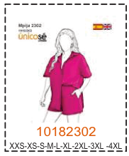 MOLDE PIJAMA MUJER 2 - Imagen 8
