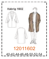 MOLDE ABRIGO HOMBRE - Imagen 2