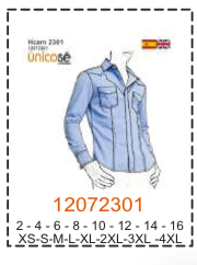 MOLDE CAMISAS HOMBRE 2 - Imagen 6
