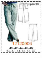 MOLDE PANTALONES HOMBRE 1 - Imagen 6