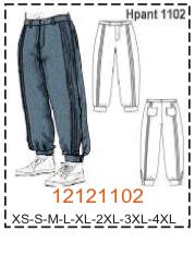 MOLDE PANTALONES HOMBRE 1 - Imagen 11